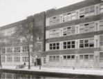 De situatie voor de extra verdieping.
<br/>
Beeldbank Stadsarchief Amsterdam, ca. 1925